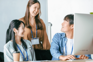 仕事＝元気に・明るく・楽しく