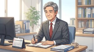 新年の抱負を立てる